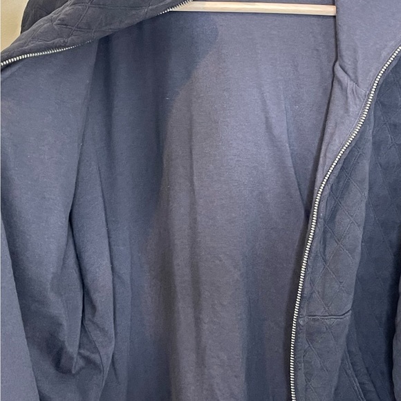 Free People Movement Hibernation Quilted Cropped Hoodie Jacket Size S Black - Picture 10 of 16